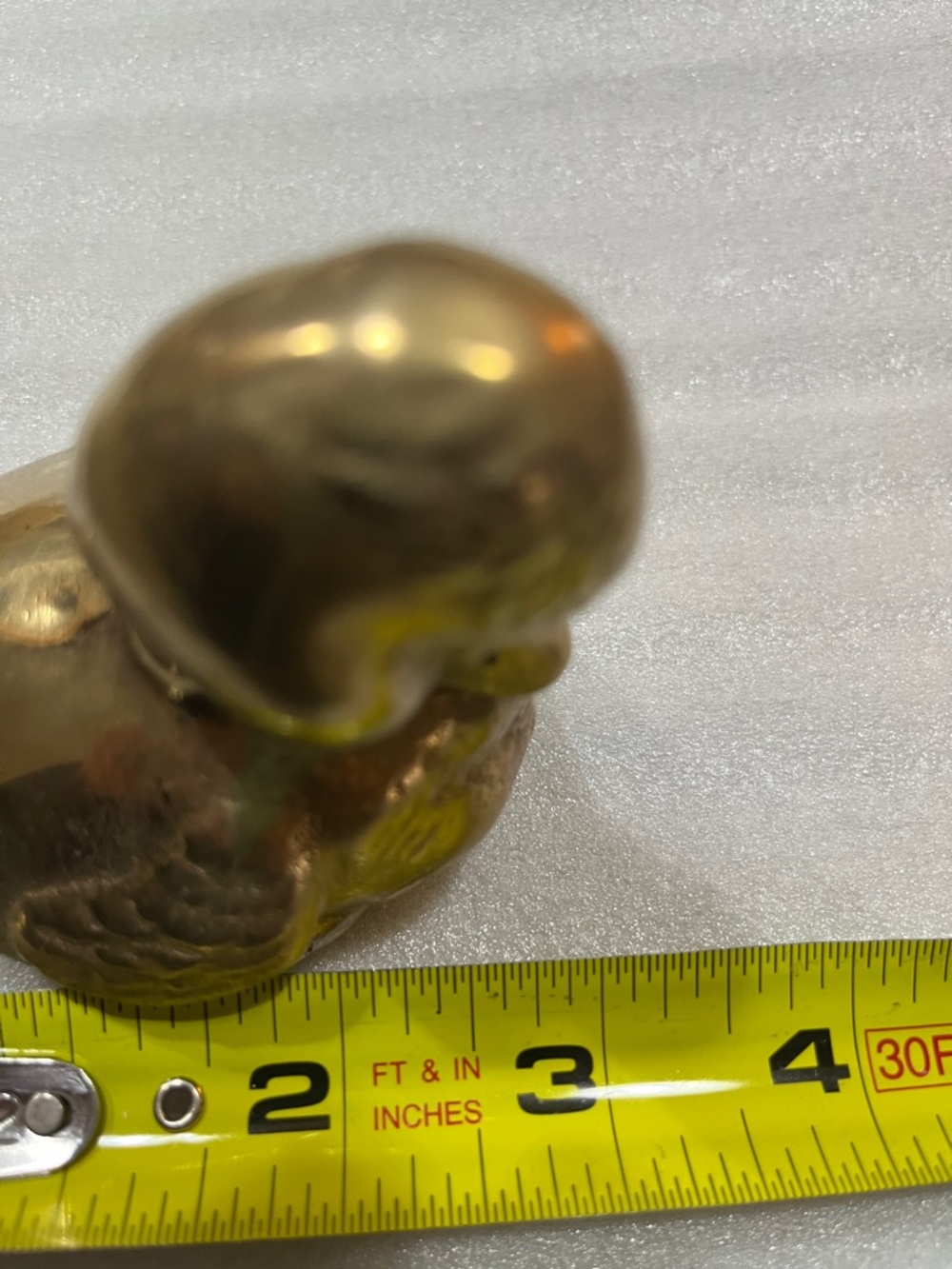 Brass Duck Figurine - Picture 7 of 8